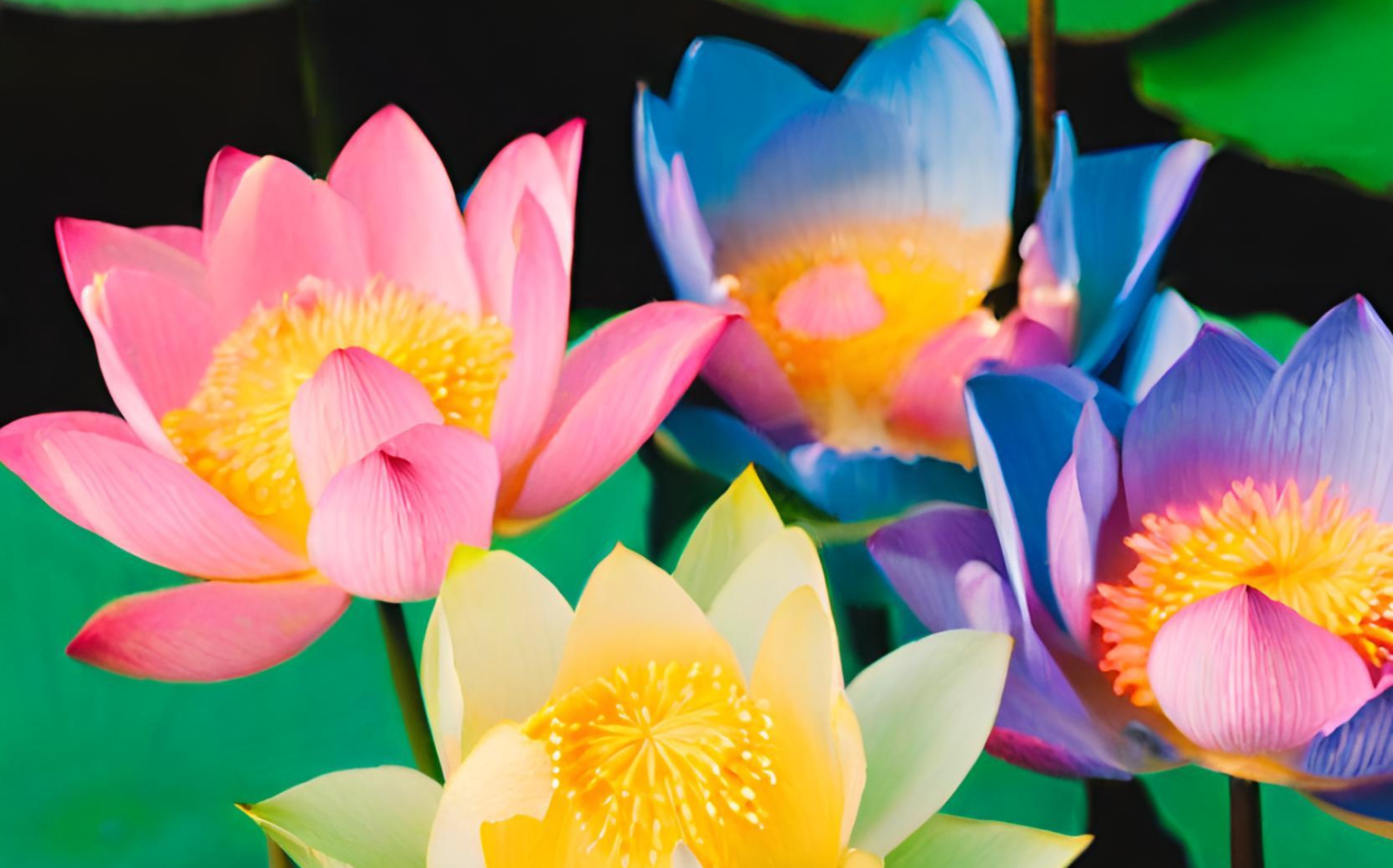 20 Jahre Yoga West – Lotusblumen